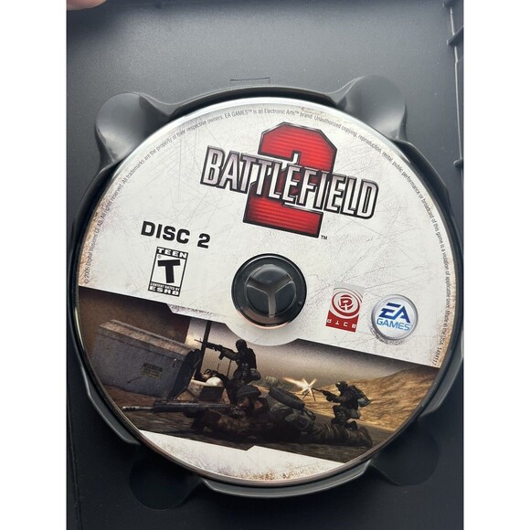 Battlefield 2 (PC-CD Rom, 2005) Complete in Box CIB 3 Disc Game Used - Picture 7 of 10